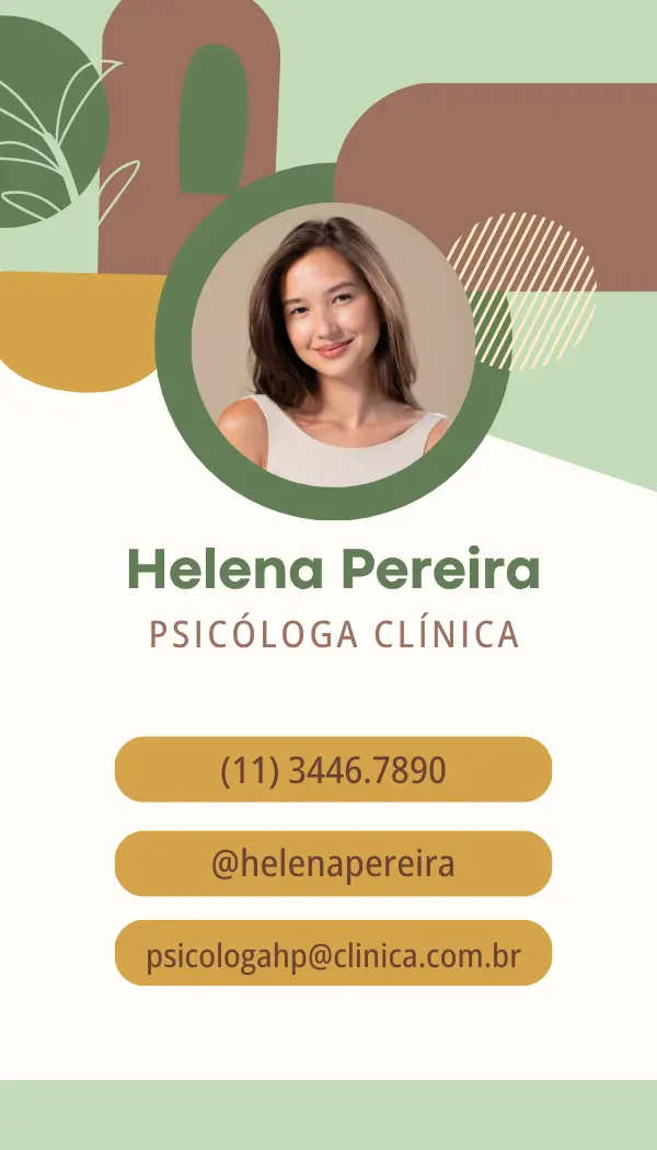 Cartão de Visita Virtual Helena Pereira